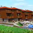 150 m complesso residente bello lontano dalla costa di Sozopol