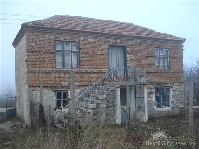 Brick House Not Far From Sea
