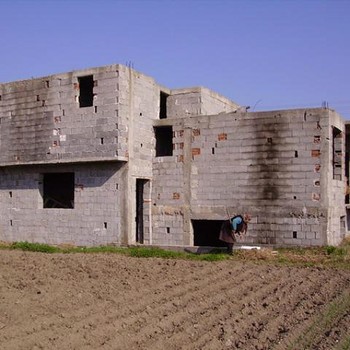 Casa in via di costruzione