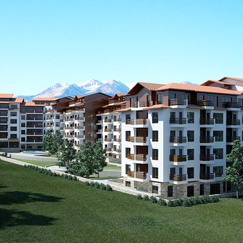 Appartamenti da piano a Bansko quasi i golf coursi