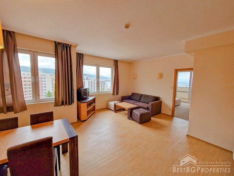 Appartamento con splendida vista sul mare in vendita a Sunny Beach