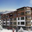 Complesso eccellente verso la stazione di gondola in Bansko