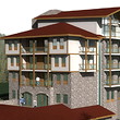Complesso eccellente con le viste di montagna mozzafiate in Bansko