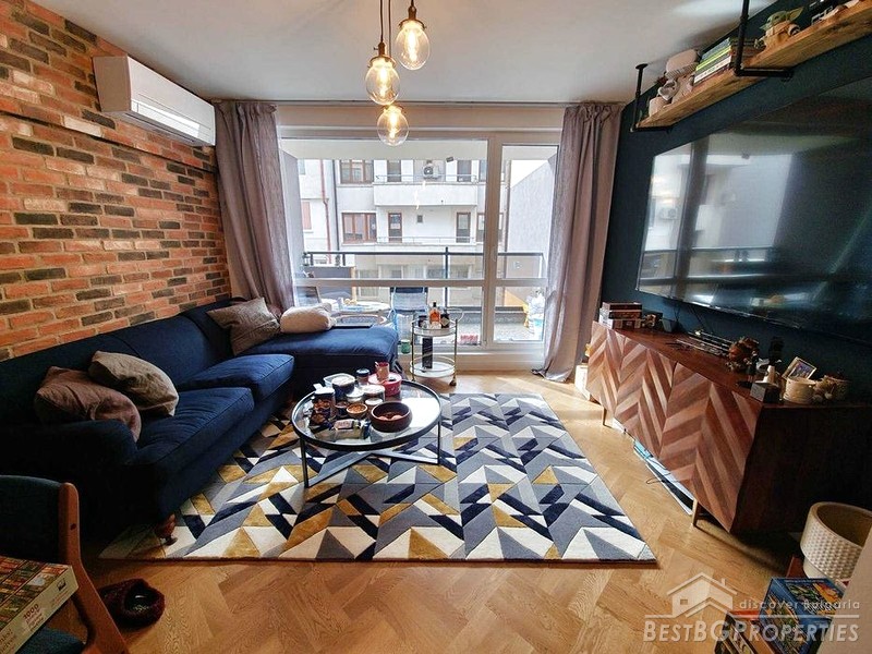 Nuovo appartamento arredato in vendita a Plovdiv