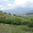 Terra sulla strada maestra per Rila Monastery